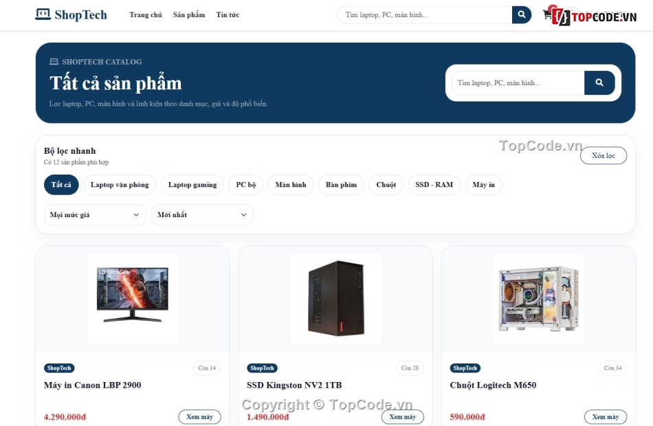 web,website bán máy tính,web máy tính